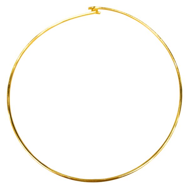 Choker Aro Liso Dourado: Elegância e Sofisticação - Amba Black